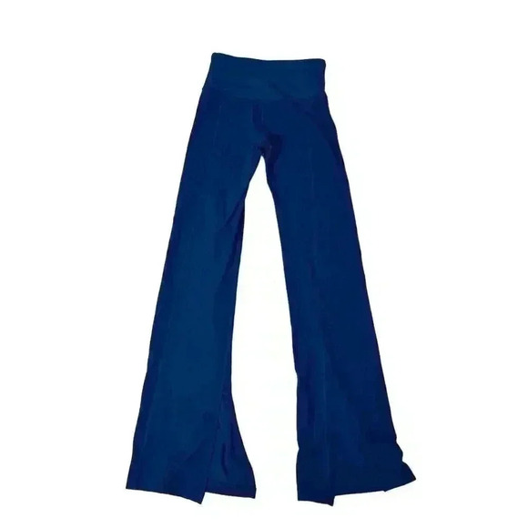Athleta Women's High-Rise Flare Pants Blue XXS Casual Eco-Friendly - Picture 1 of 8